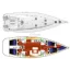 Used sailboat CYCLADES 50.4