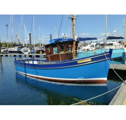 Bateau à moteurs d'occasion Custom Built John Gaff 8.25 fishing boat