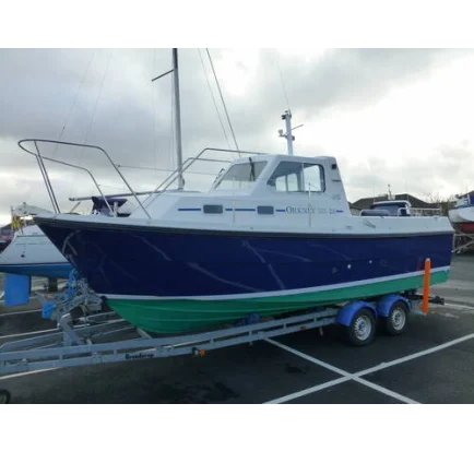Used Motorboat Orkney Boats Pilothouse 24