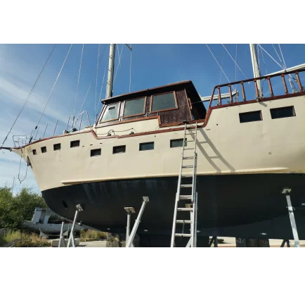 Used Sailboat Custom Built Kufra Werft ketch