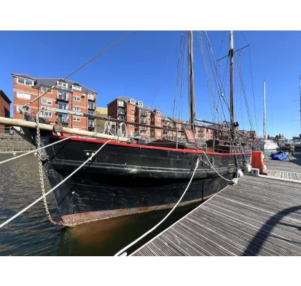 Sailboat used  Gaff-Rigged Schooner