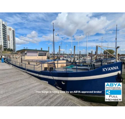 Used Motorboat Barge Barge